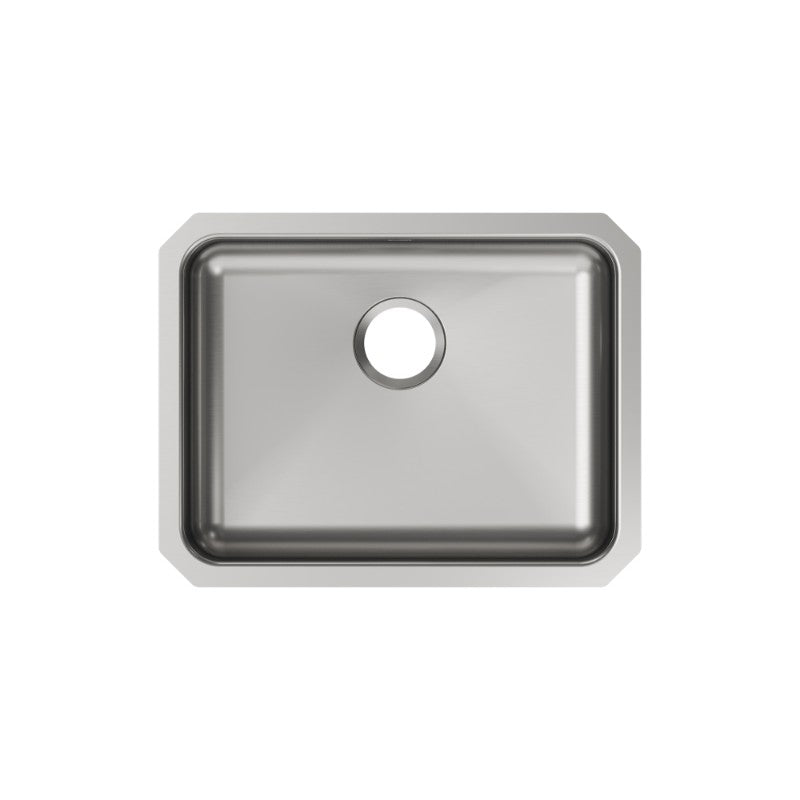 Lustertone Classic 18.25' x 23.5' x 5.38' Stainless Steel Single-Basin Undermount Kitchen Sink