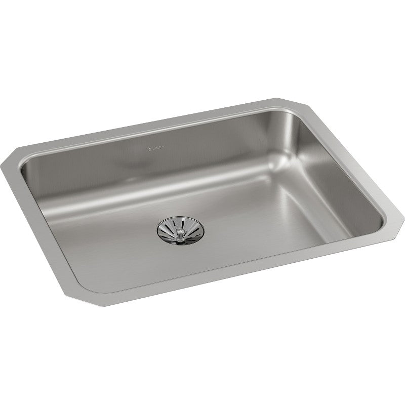 Lustertone Classic 18.25' x 23.5' x 6.88' Stainless Steel Single-Basin Undermount Kitchen Sink