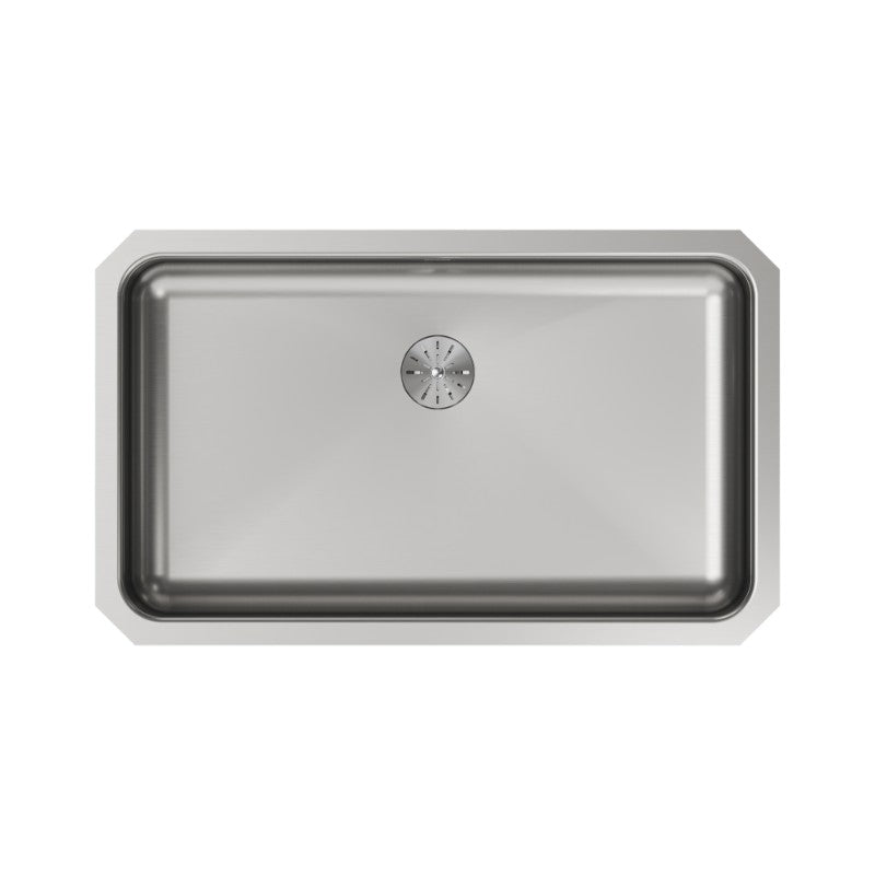 Lustertone Classic 18.25' x 30.5' x 6.88' Stainless Steel Single-Basin Undermount Kitchen Sink