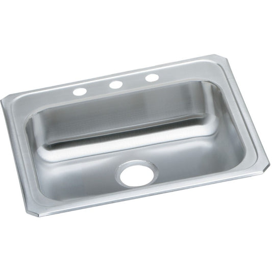 Celebrity 21.25" x 25" x 5.38" Stainless Steel Single-Basin Drop-In Kitchen Sink