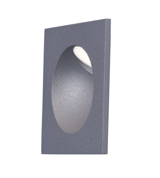 Alumilux Pathway 3.25" x 3.25" Bronze Outdoor Wall Sconce with 1 Light - (Aluminum material) - 845094080916