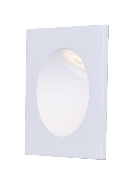 Alumilux Pathway 3.25" x 3.25" Square Outdoor Pathway Light in White