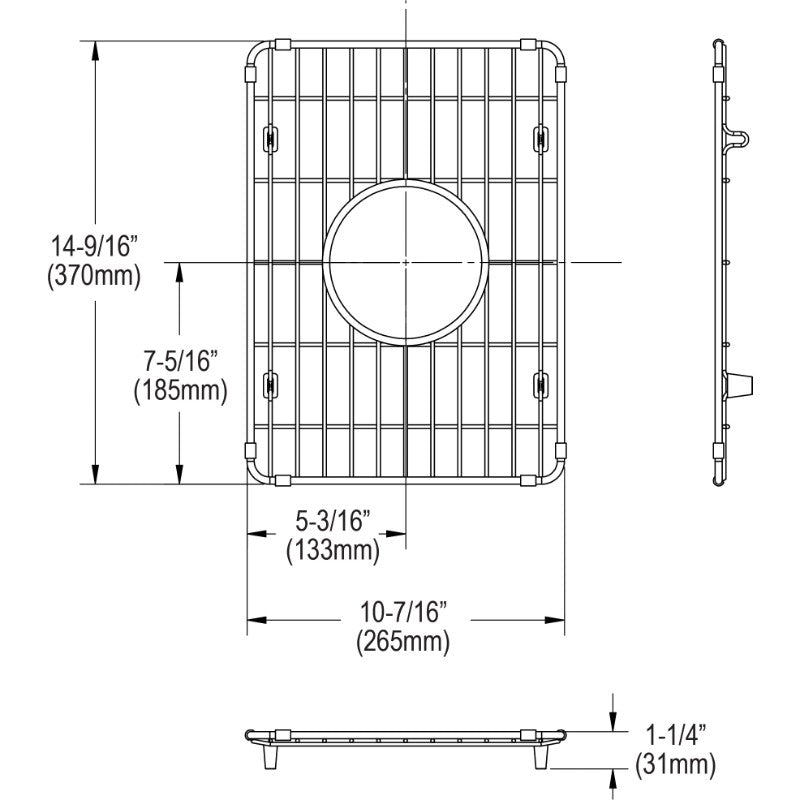 Sink Grid (14.56' x 10.44' x 1.25')