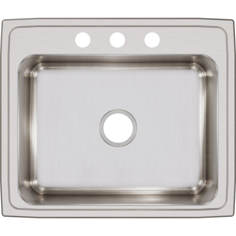 Lustertone Classic 21.25' x 25' x 7.88' Stainless Steel Single-Basin Drop-In Kitchen Sink