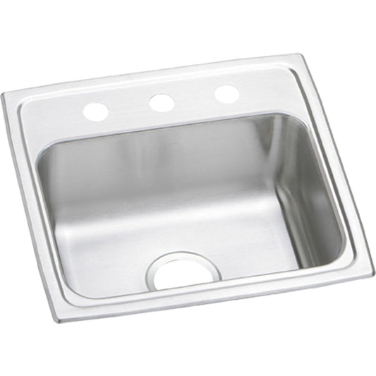 Celebrity 18" x 19" x 7.13" Stainless Steel Single-Basin Drop-In Kitchen Sink