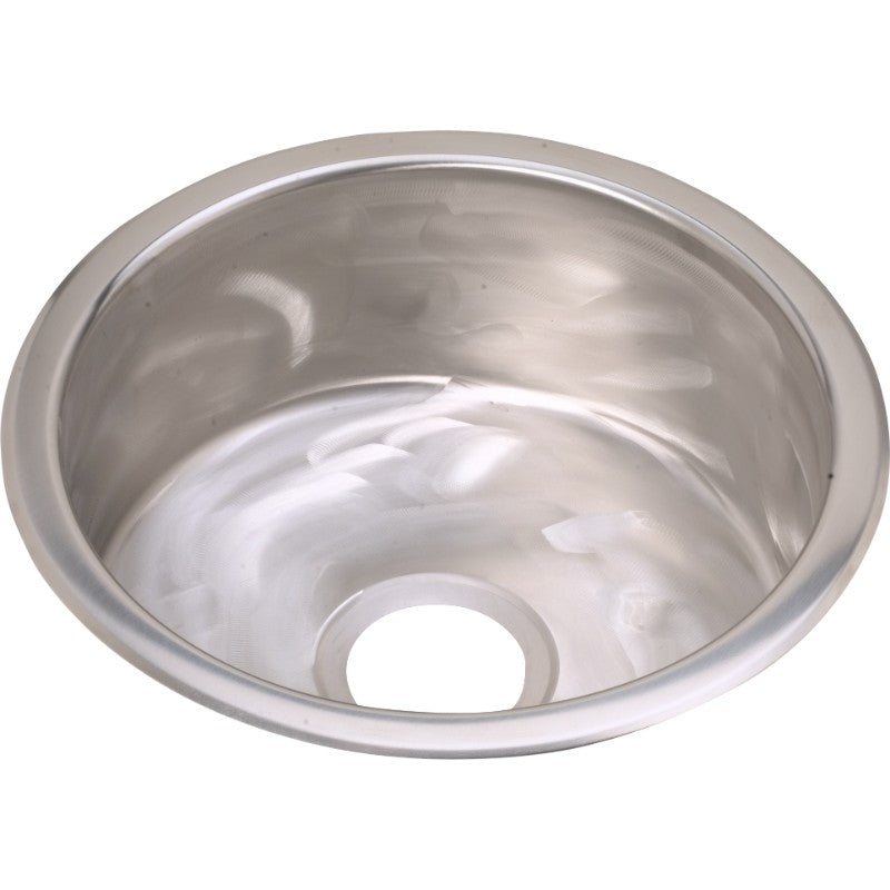 16.38' x 16.38' x 7' Stainless Steel Single-Basin Dual-Mount Kitchen Sink with Rugged Texture