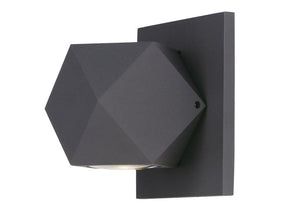 Alumilux Sconce 4.75' Single 3 W Light Outdoor Wall Mount in Bronze