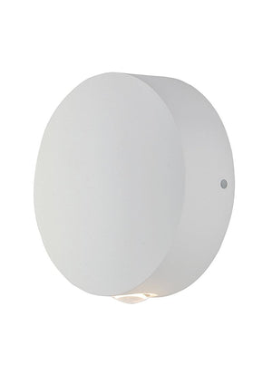 Alumilux Sconce 4.75' Single Light Outdoor Wall Mount in White