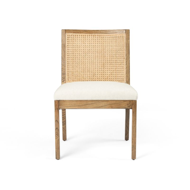 Antonia Dining Chair in Light Natural Cane (22.25' x 23.5' x 33')