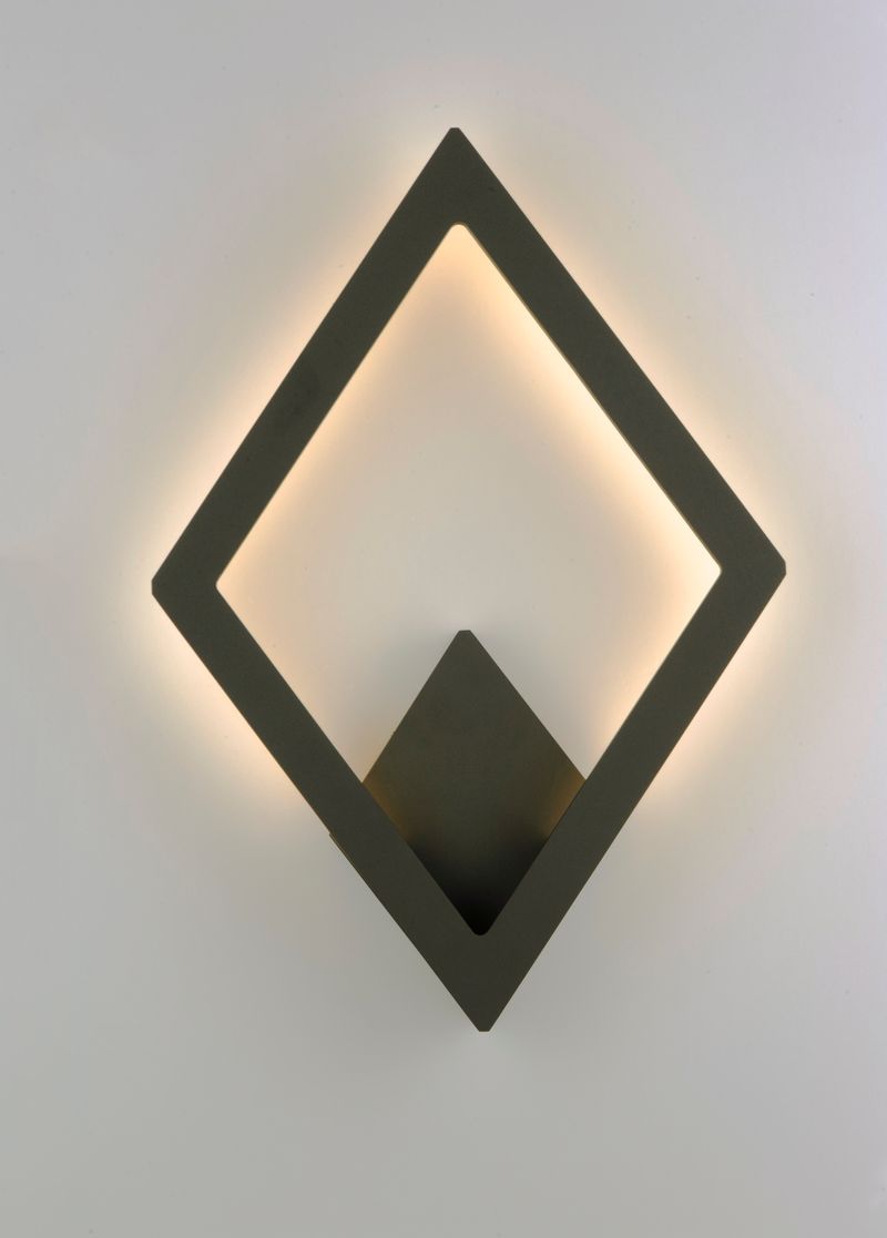 Alumilux Sconce 13.5' Single Light Outdoor Wall Mount Light in Bronze