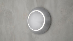 Alumilux Sconce 4.75' Single 4 W Light Outdoor Wall Mount Light in Satin Aluminum