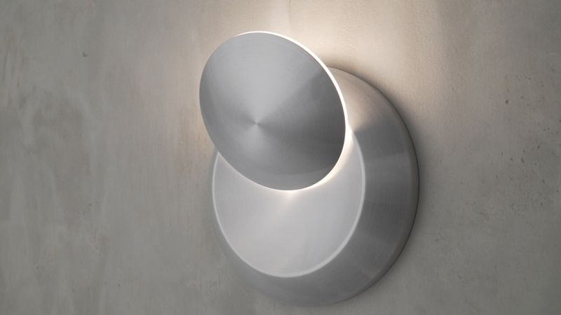 Alumilux Sconce 4.75' Single 4 W Light Outdoor Wall Mount Light in Satin Aluminum