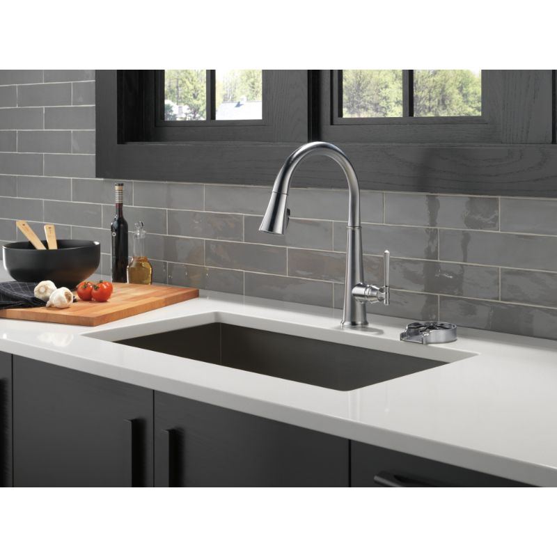 Glass Rinser Kitchen Faucet in Arctic Stainless