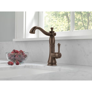 Cassidy Bar Lever Handle Kitchen Faucet in Venetian Bronze
