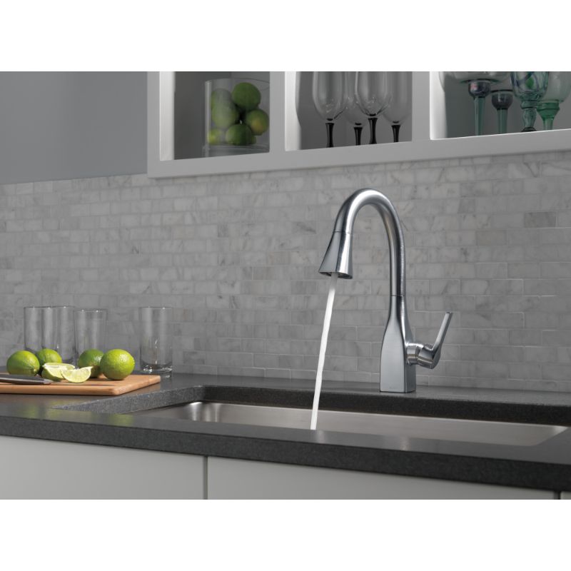 Mateo Bar Kitchen Faucet in Arctic Stainless