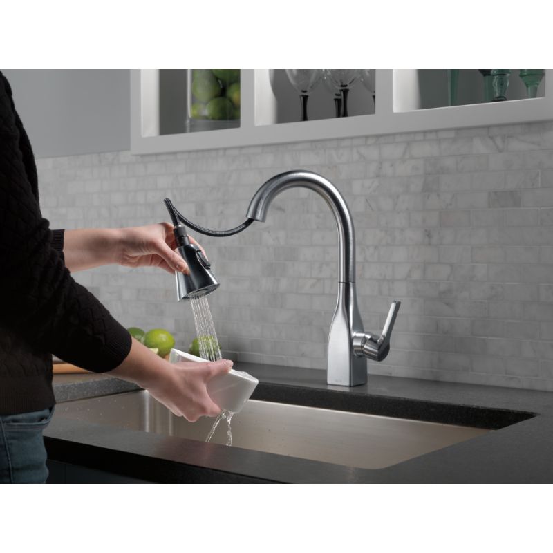 Mateo Bar Kitchen Faucet in Arctic Stainless