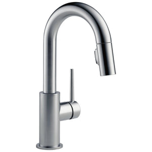 Trinsic Bar Kitchen Faucet in Arctic Stainless 1.8 gpm