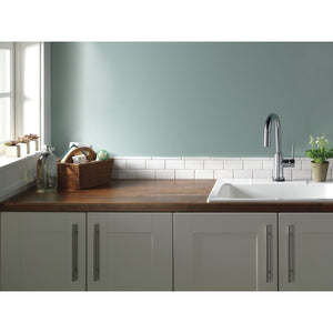 Trinsic Bar Kitchen Faucet in Arctic Stainless with Touch Control