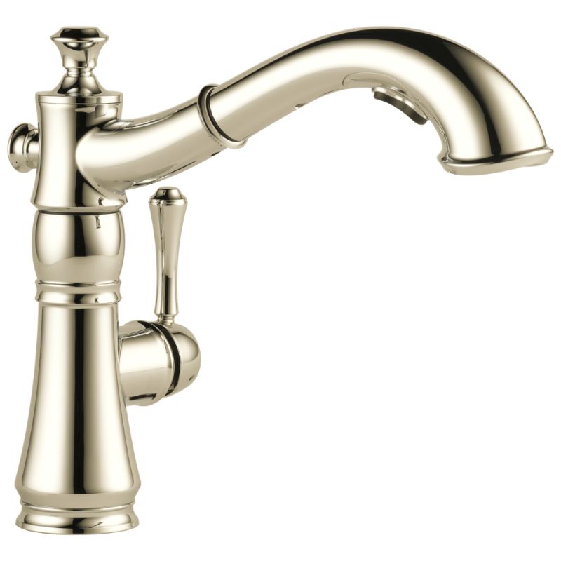 Cassidy Pull-Out Kitchen Faucet in Polished Nickel