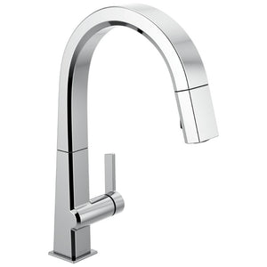 Pivotal Pull-Down Kitchen Faucet in Chrome