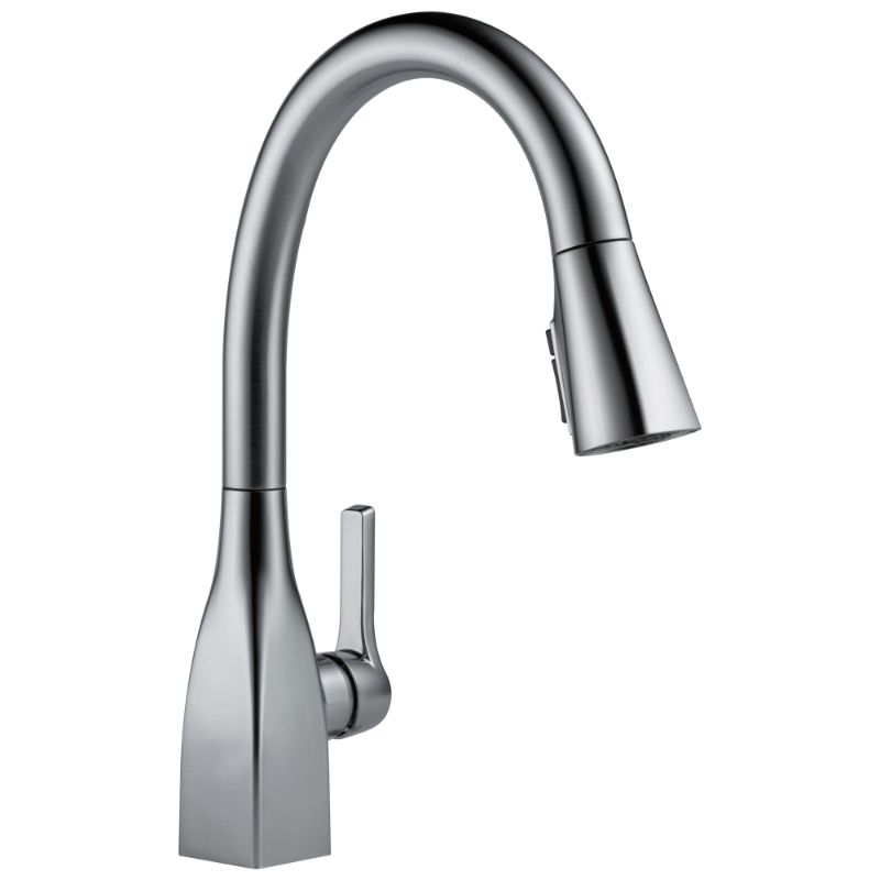 Mateo Pull-Down Kitchen Faucet in Arctic Stainless