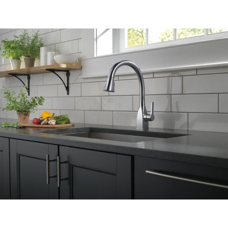Mateo Pull-Down Kitchen Faucet in Arctic Stainless