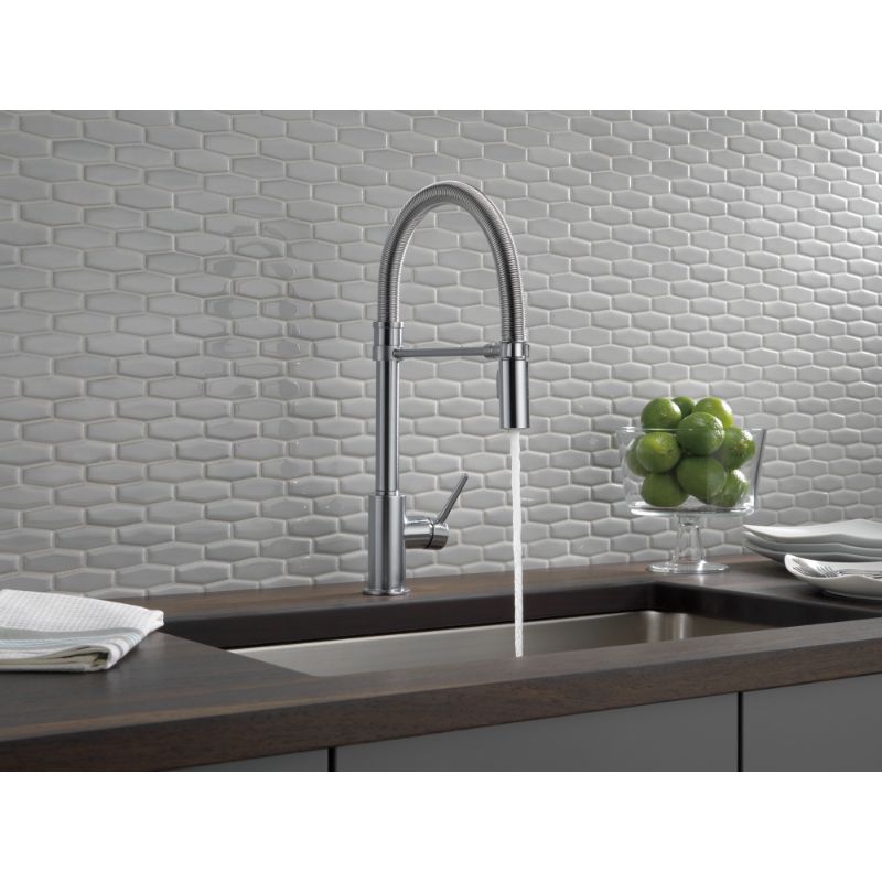 Trinsic Pre-Rinse Kitchen Faucet in Arctic Stainless