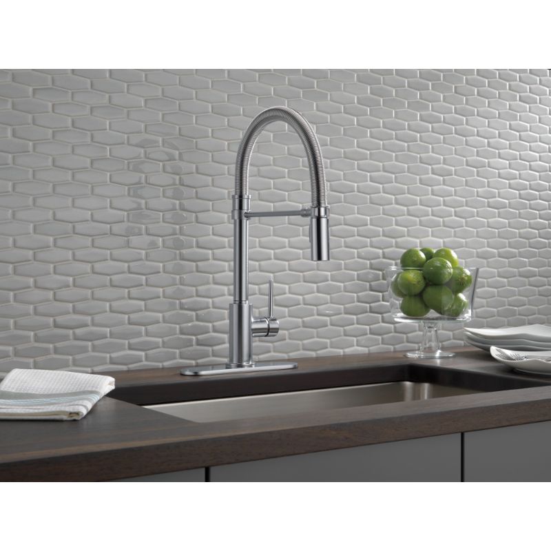 Trinsic Pre-Rinse Kitchen Faucet in Arctic Stainless