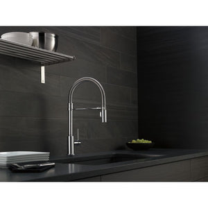 Trinsic Pre-Rinse Kitchen Faucet in Chrome with Touch Control