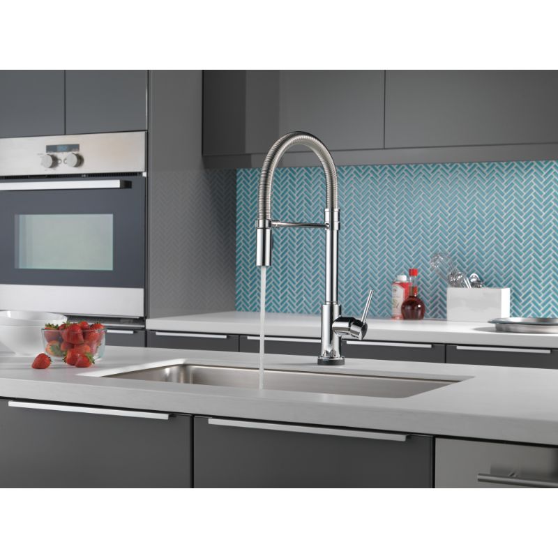 Trinsic Pre-Rinse Kitchen Faucet in Chrome with Touch Control