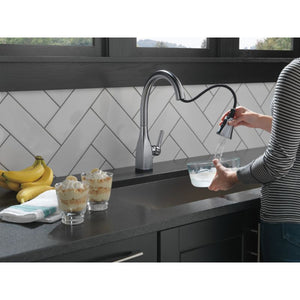 Mateo Pull-Down Kitchen Faucet in Arctic Stainless with Touch Control