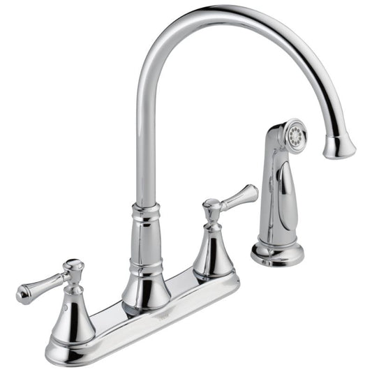 Cassidy Two-Handle Kitchen Faucet in Chrome