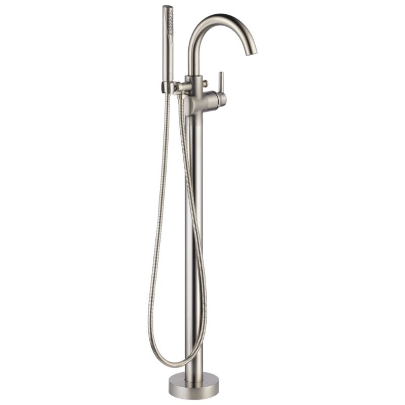 Trinsic Single-Handle Freestanding Roman Tub Filler in Stainless