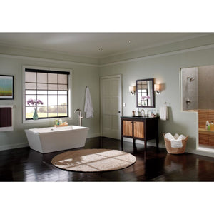 Trinsic Single-Handle Freestanding Roman Tub Filler in Stainless