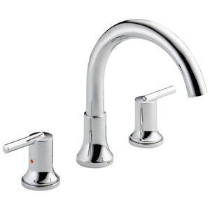 Trinsic Two-Handle Roman Tub Faucet in Chrome
