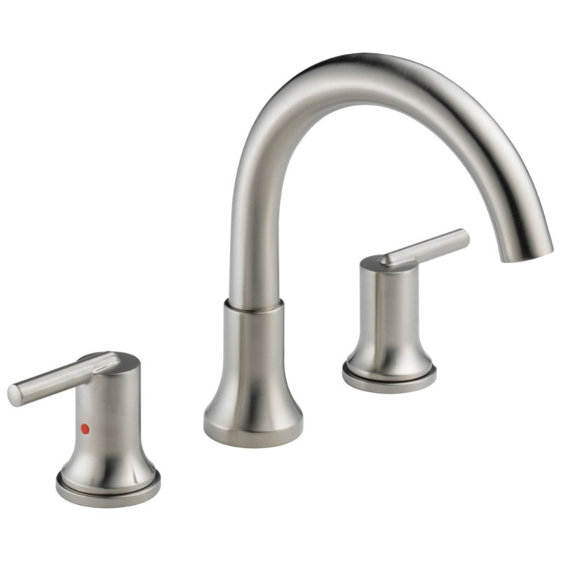 Trinsic Two-Handle Roman Tub Faucet in Stainless