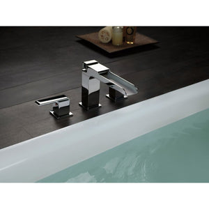 Ara Two-Handle Roman Tub Faucet in Chrome