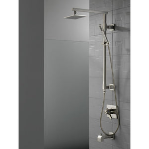Universal Showering Components Angular Shower Column in Stainless