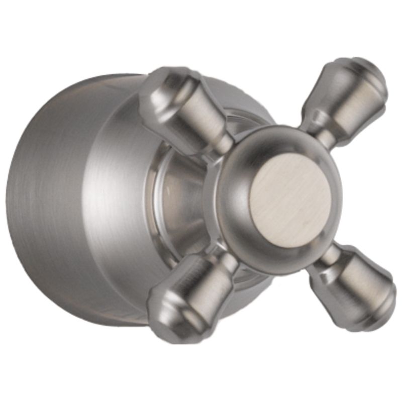 Cassidy Single Cross Handle Transfer Trim in Stainless