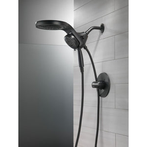 Trinsic Single-Handle Shower Arm Shower Trim in Matte Black