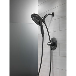 Trinsic Single-Handle Shower Arm Shower Trim in Matte Black