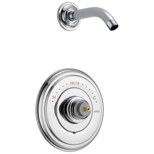 Cassidy Shower Arm Shower Trim in Chrome - Less Handle