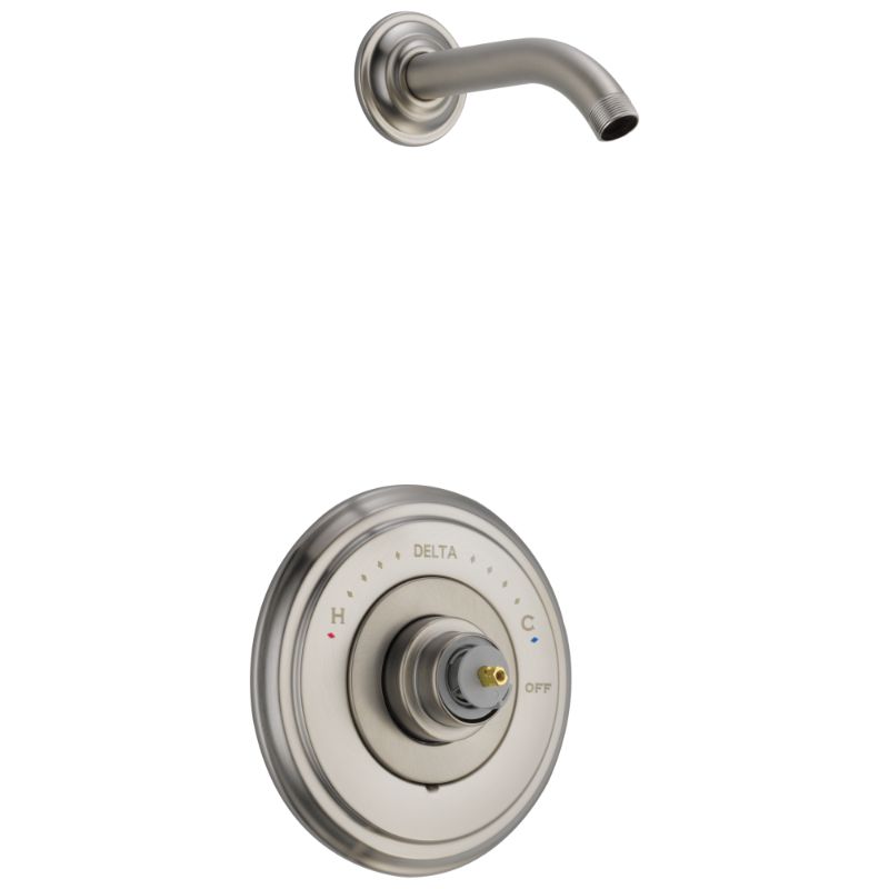 Cassidy Shower Arm Shower Trim in Stainless - Less Handle