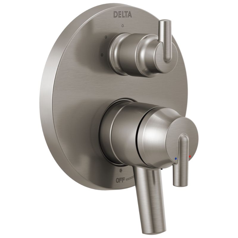Trinsic Two-Handle 3-Setting Control Trim in Stainless with Volume & Temperature Control