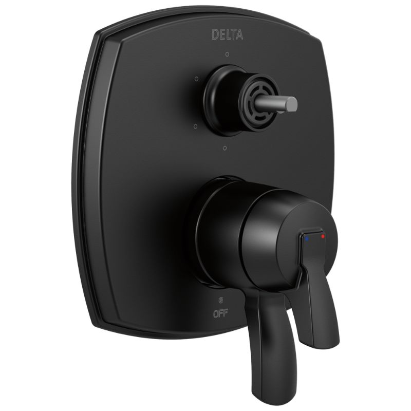 Stryke Single-Handle 6-Setting Control Trim in Matte Black