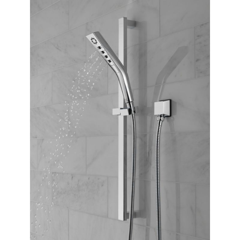 Universal Showering Components 26.94' Hand Shower Faucet in Chrome with Slide Bar - 3 Spray Settings