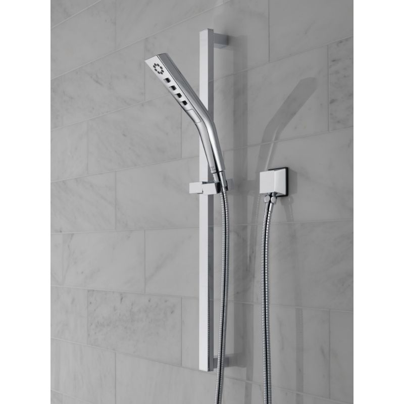 Universal Showering Components 26.94' Hand Shower Faucet in Chrome with Slide Bar - 3 Spray Settings