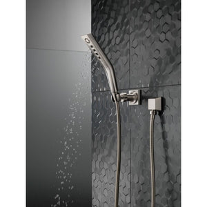 Universal Showering Components Wall Mount 10.5' Hand Shower Faucet in Stainless - 3 Spray Settings