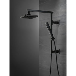 Universal Showering Components Hand Shower Faucet in Matte Black - 4 Spray Settings