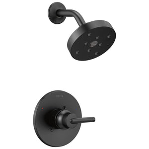 Trinsic Single-Handle Shower Only Faucet in Matte Black